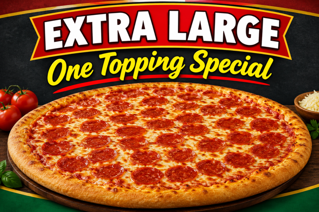XL One Topping.