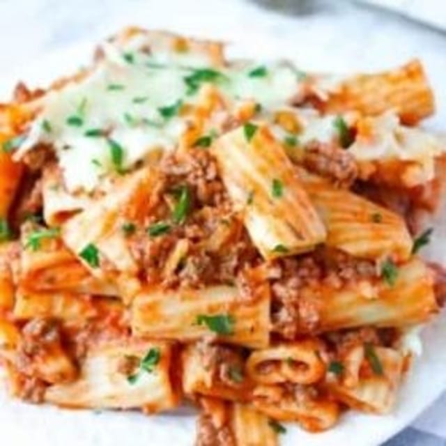 Baked Rigatoni.