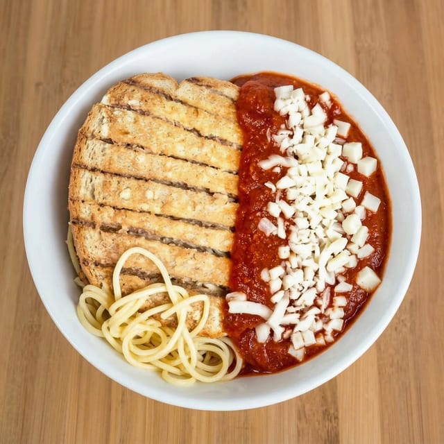 Veal Parmigiana Dinner.