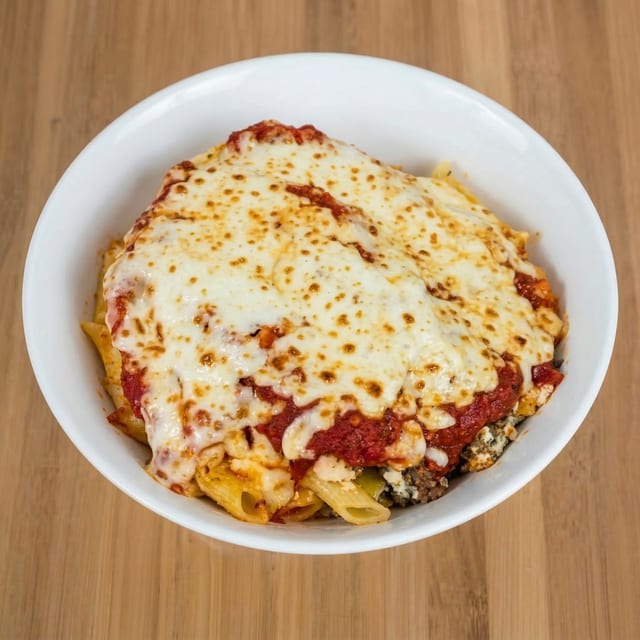 Stuffed Eggplant Parmigiana Dinner.