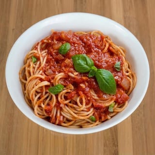 Spaghetti With Marinara Sauce