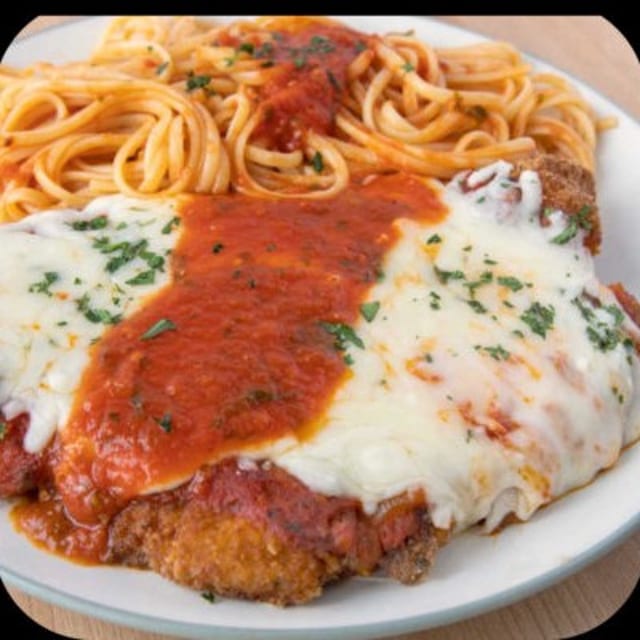 Chicken Parmigiana.